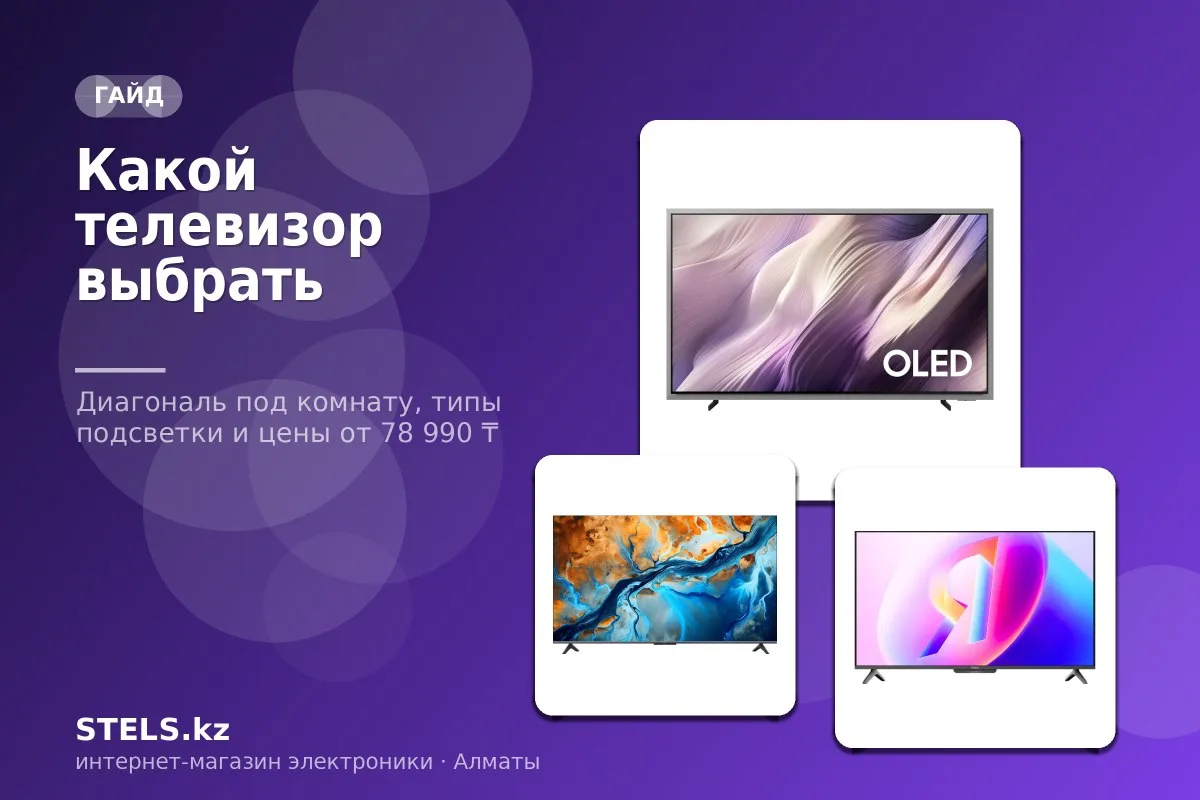 Какой телевизор выбрать: диагональ под комнату, QLED, MiniLED и OLED