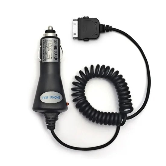 Автомобильное зарядное устройство Lightning Power LP-C005AB для iPhone4