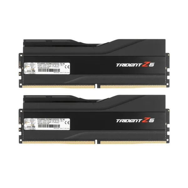 Комплект модулей памяти G.SKILL Trident Z5 F5-6000J3238G32GX2-TZ5K 64GB (Kit 2x32GB) 6000MHz
