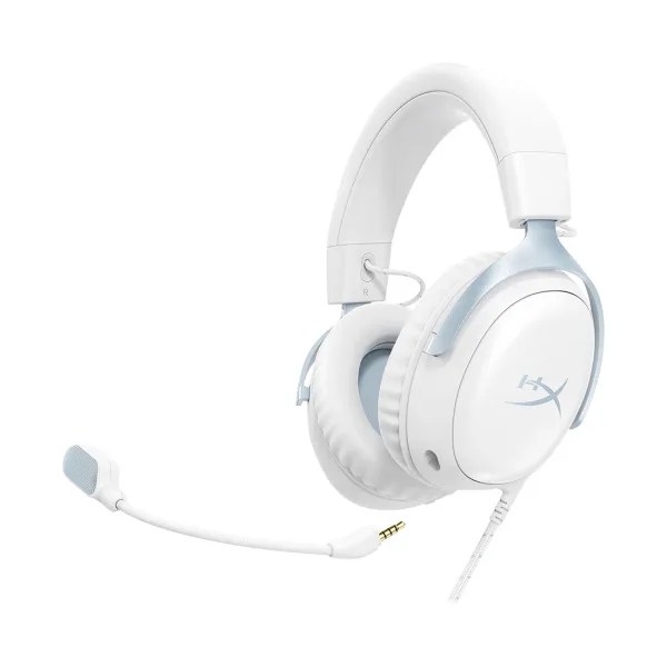 Гарнитура HyperX Cloud III - Gaming Headset (White-blue) DF7F1AA