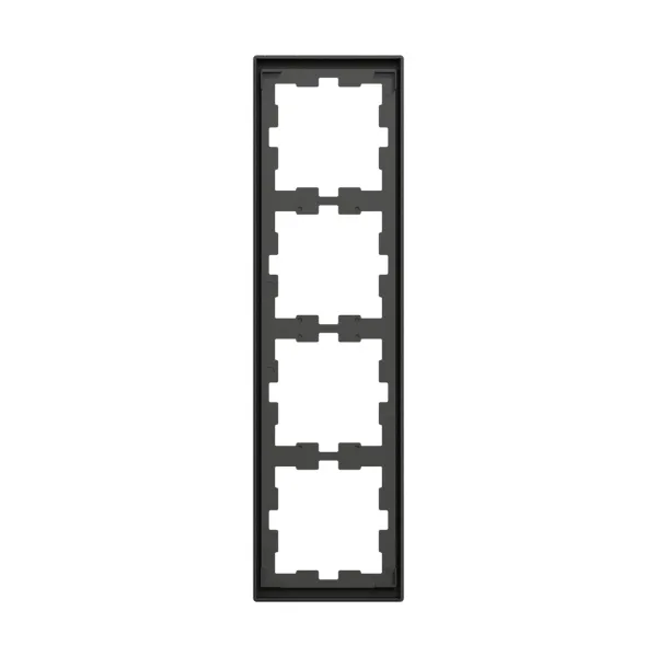 Рамка MERTEN MTN4040-6534 D-Life 4 постовая антрацит