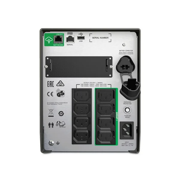 Источник бесперебойного питания APC Smart-UPS SMT1500IC