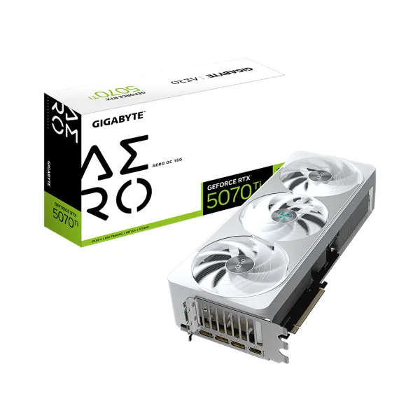 Видеокарта Gigabyte (GV-N507TAERO OC-16GD) RTX5070Ti AERO OC 16G