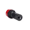 Сигнализатор звуковой CHINT ND16-22FS 22 мм красный LED АС220В