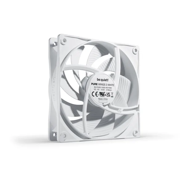 Вентилятор для компьютерного корпуса Bequiet! Pure Wings 3 120mm PWM high-speed White