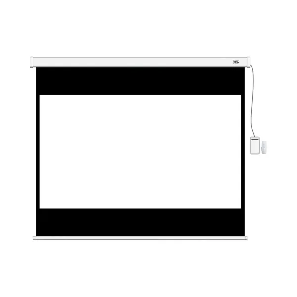 Экран моторизированный (с пультом Д/У) XG DLS-ERC274х206W (108″х81″), Ø - 135″, 4:3