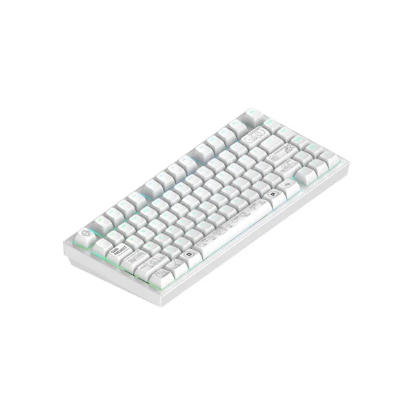 Клавиатура Dark Project ALU81A Terra Nova White