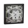 Переключатель одноклавишный SE EPH0400471 Asfora 10AX IP44 в сборе антрацит
