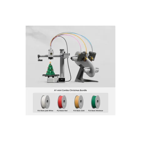 Филаментный 3D принтер Bambu Lab A1 mini-Combo-EU (PF002-M+SA005-EU)