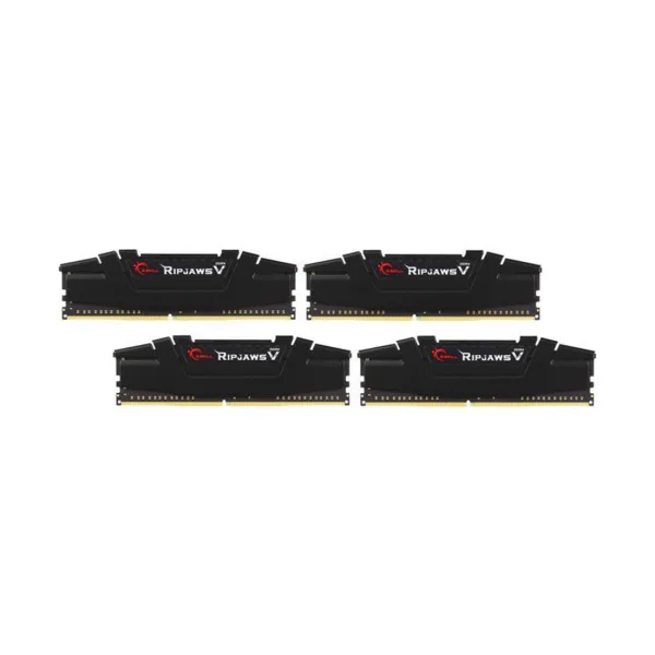 Комплект модулей памяти G.SKILL RipjawsV F4-3200C16Q-32GVKB DDR4 32GB (Kit 4x8GB) 3200MHz