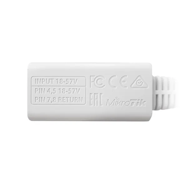Адаптер-инжектор питания Passive POE MikroTik RBGPOE