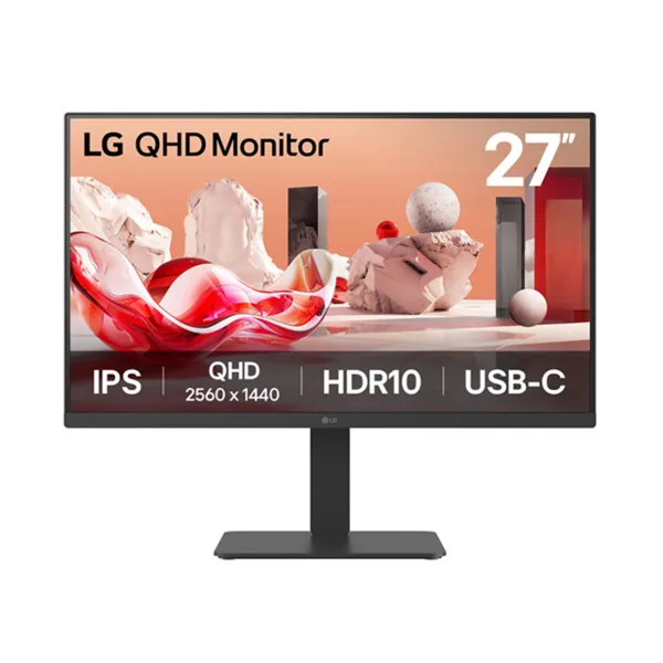 Монитор 27″ LG 27BA65QB Black