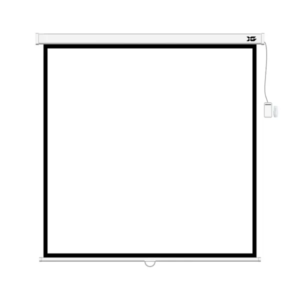 Экран моторизированный XG DLS-E213x (84″х84″), Ø - 118″, Раб. поверхность 205х205 см., 1:1
