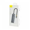 Концентратор Baseus UltraJoy Series 4-Port Space Grey (B0005280B811-12)