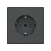 Розетка мех-м MERTEN MTN2301-6034 D-Life шторки винт.зажим антрацит