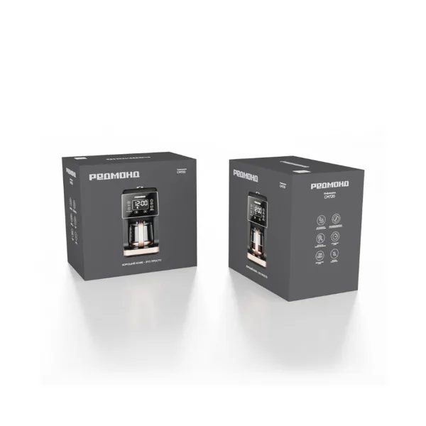 Кофеварка капельная Редмонд CM720 Черный/бронза