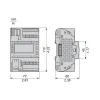 ПЛК М172 SE TM172ODM18R M172 дисплей 18 I/O 2 MODBUS