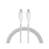 Интерфейсный кабель Anker 322 USB-C to USB-C Cable 1М (A81F5G21) Белый