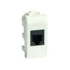 Телефонная розетка RJ12 DKC серия Brava 76120B