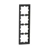 Рамка MERTEN MTN4040-6534 D-Life 4 постовая антрацит