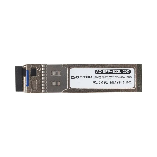 Трансивер А-Оптик AO-SFP+B32L-20D