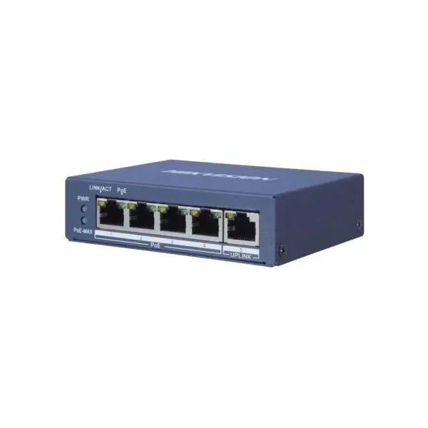 Коммутатор Hikvision DS-3E0505P-E(B)