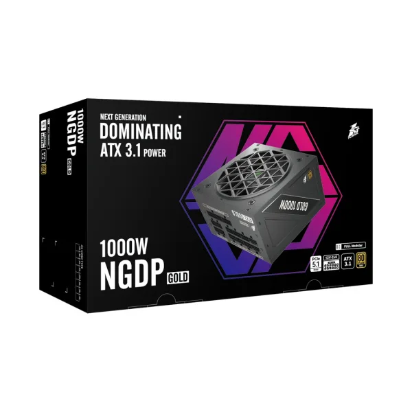 Блок питания 1STPLAYER NGDP 750W White Gold
