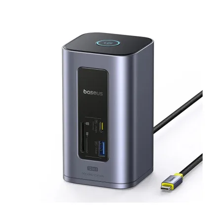 Док-станция Baseus NU1 Air Spacemate 12-in-1 Grey (B00568103813-00)