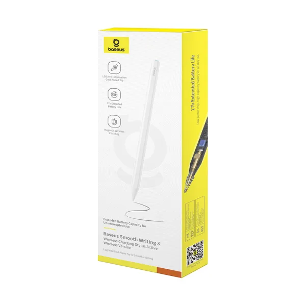 Стилус Baseus Smooth Writing 3 White (P80080806213-00)