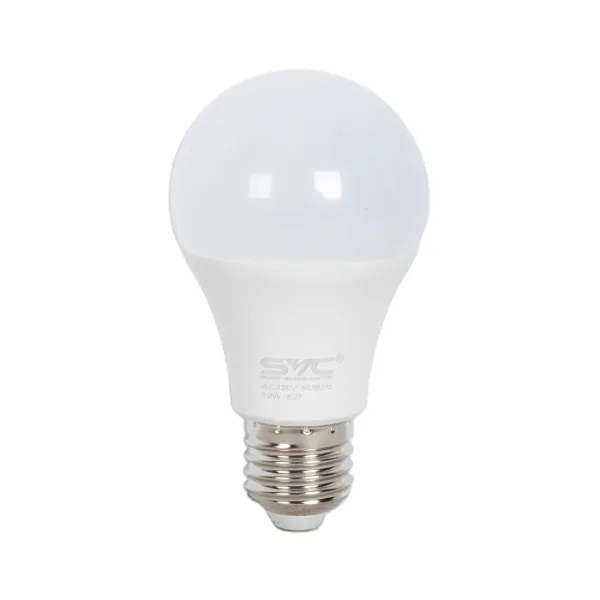 Лампа светодиодная SVC LED A60-12W-E27-4000K Нейтральный