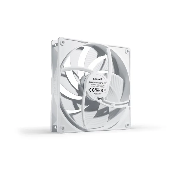 Вентилятор для компьютерного корпуса Bequiet! Pure Wings 3 140mm PWM high-speed White