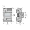 ПЛК М172 SE TM172PDG18R M172 дисплей 18 I/O ETH 2 MODBUS
