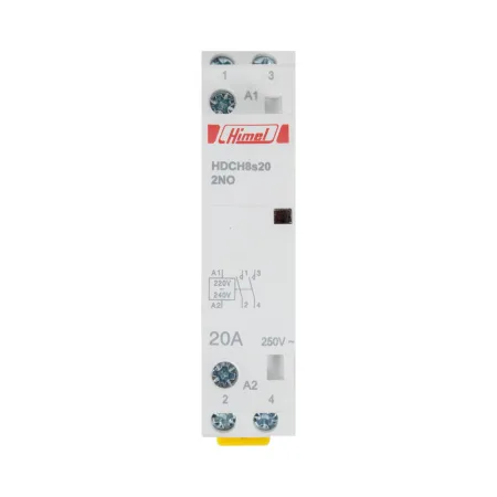 Модульный контактор Himel HDCH8S 2НО 20А 230В