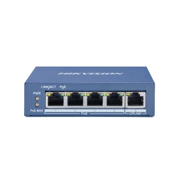Коммутатор Hikvision DS-3E0505P-E/M(B)