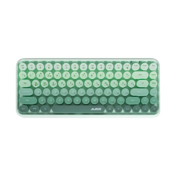 Клавиатура Ajazz 308i Cat Gradient Green