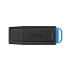 USB-накопитель Kingston DTXG2/128GB 128GB Чёрный/Голубой