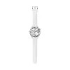 Комплект из ремешка и безеля для часов Xiaomi Watch S4 Bezel and Strap Kit-Liquid Silver