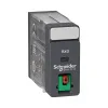 Реле интерфейсное RXM SE RXG21P7 5А 230В с блок кнопкой 2CO