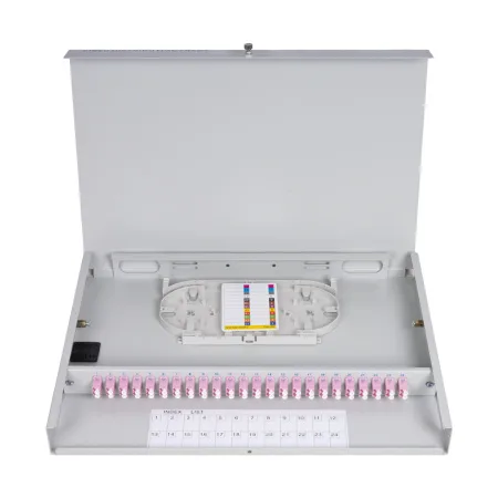 Оптический кросс А-Оптик АО-2403 укомплектованный LC/UPC Duplex MM OM4