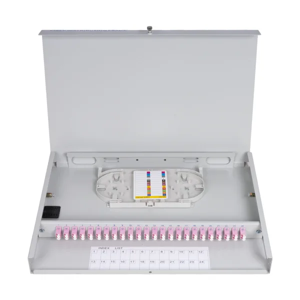 Оптический кросс А-Оптик АО-2403 укомплектованный LC/UPC Duplex MM OM4