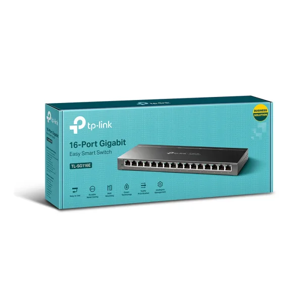 Коммутатор Tp-Link TL-SG116E