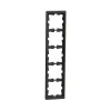 Рамка MERTEN MTN4050-6534 D-Life 5 постовая антрацит