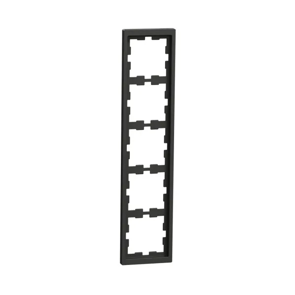 Рамка MERTEN MTN4050-6534 D-Life 5 постовая антрацит