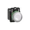 Кнопка SE XB5AW31B5 22мм 24В с подсветкой белая