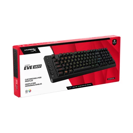Клавиатура HyperX Eve 1800 US Black B7JE0AA#ABA