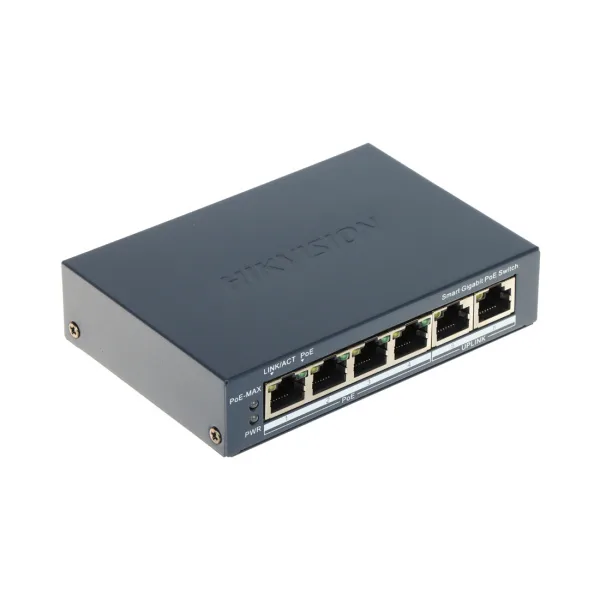 Коммутатор Hikvision DS-3E1506P-EI/M-4P1T1F