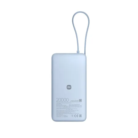 Портативный внешний аккумулятор Xiaomi 67W Power Bank 20000 (Integrated Cable) Ice Blue