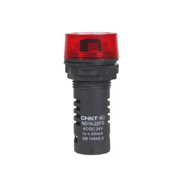 Сигнализатор звуковой CHINT ND16-22FS 22 мм красный LED АС220В