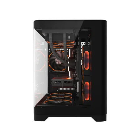 Компьютерный корпус 1STPLAYER UV6 BLACK без Б/П
