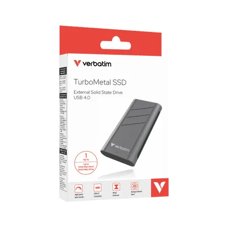 Внешний SSD диск Verbatim TurboMetal 32021 1TB